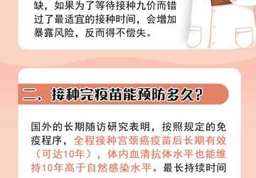 接种宫颈癌疫苗三个问题要知晓