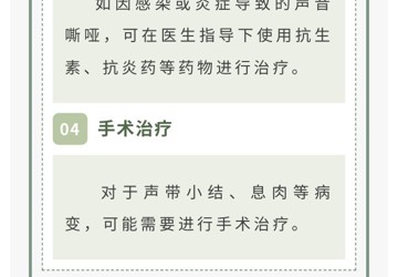 解读“声音嘶哑”
