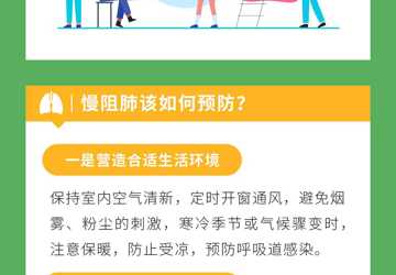 如何预防慢阻肺
