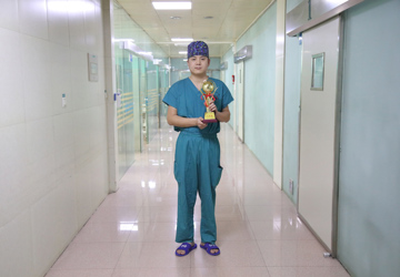 手术室护士宋远星荣获安阳市《第二届手术室护理实践指南》授课演讲比  赛二等奖